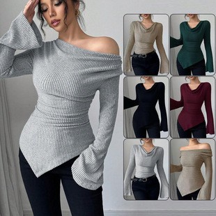 Blus Wanita Lengan Panjang War - Blouse Off Shoulder ulasan dan harga
