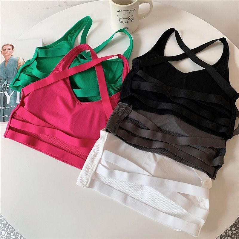 Beha olahraga seksi wanita, at - Bralette Triangle Set ulasan dan harga