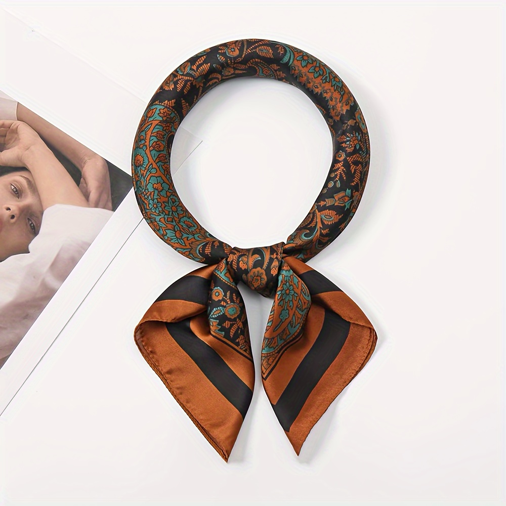 Set syal sutra imitasi modis d - Headband Summer Knit ulasan dan harga