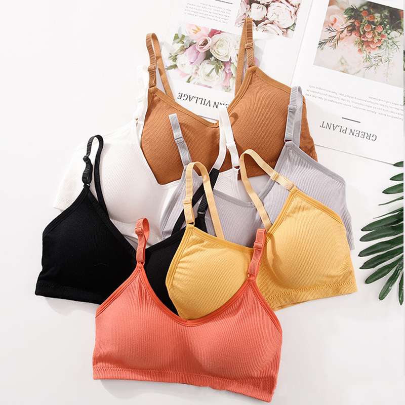 Bra Tanpa Kawat Musim Panas Wa - Bralette Triangle Set ulasan dan harga