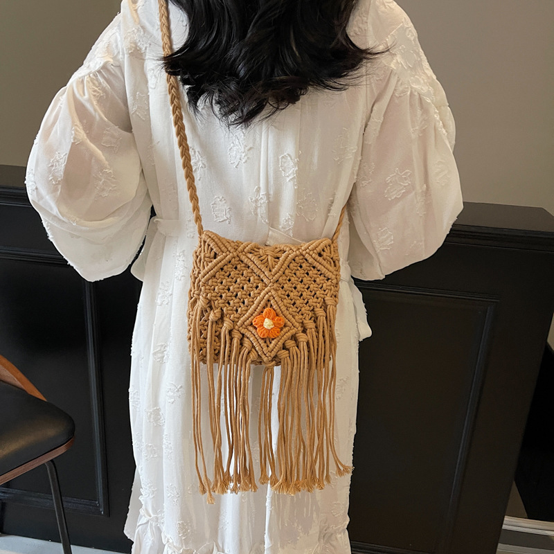 Tas Musim Panas untuk Wanita T - Crochet Bag Raffia ulasan dan harga