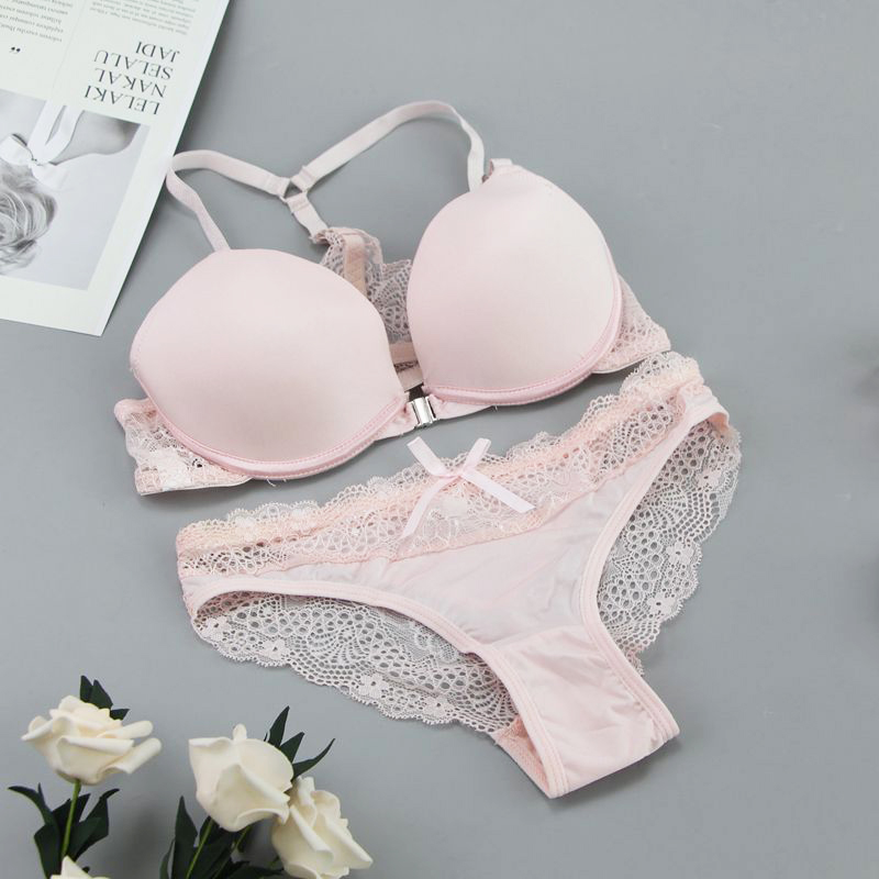 Baru Fashion Bralette Pakaian  - Bralette Triangle Set ulasan dan harga