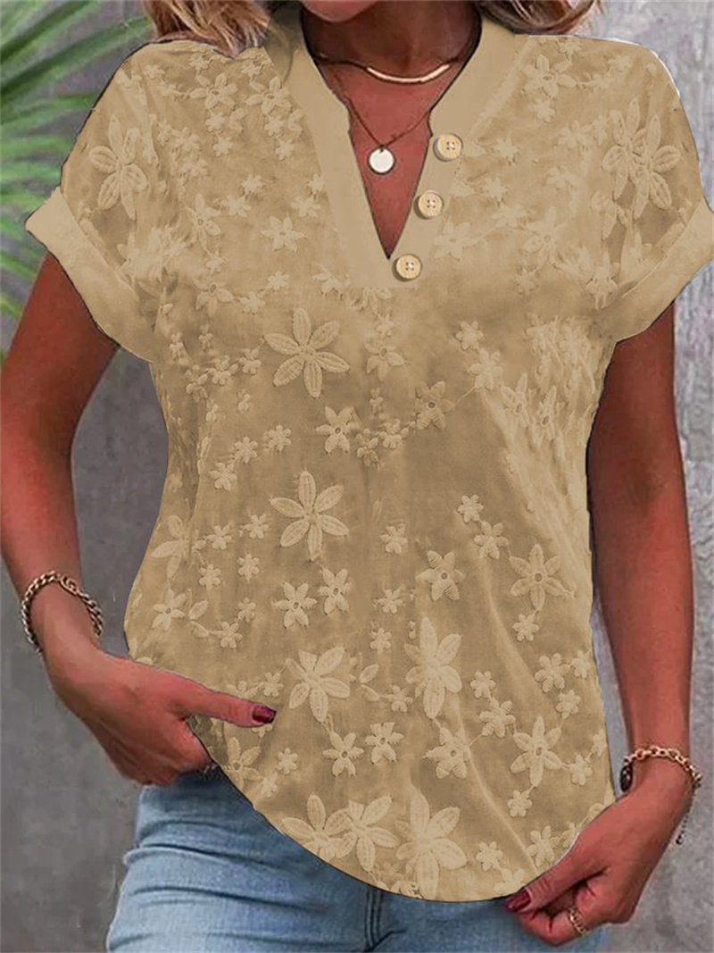 Blus bordir bunga wanita, Atas - Romper Floral Print ulasan dan harga