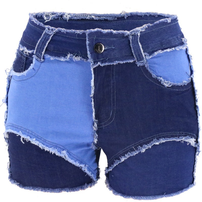 Celana Pendek Jeans Wanita Mod - Shorts Denim Frayed ulasan dan harga