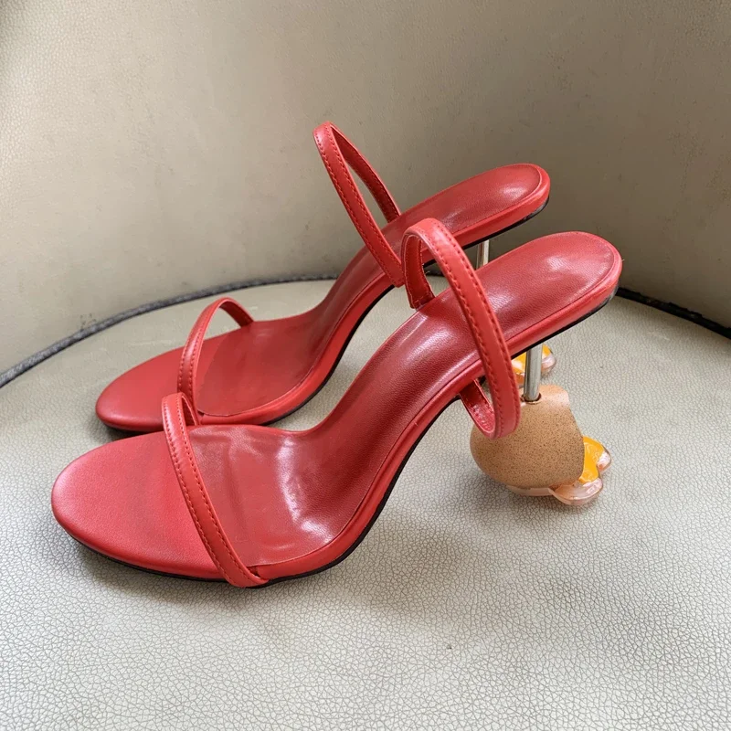 Sandal Bertali Musim Panas Sep - Sandal Strappy Heeled ulasan dan harga