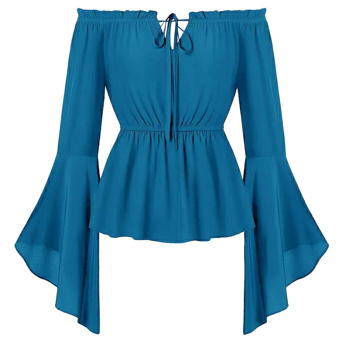 Blus Kostum Abad Pertengahan M - Blouse Off Shoulder ulasan dan harga