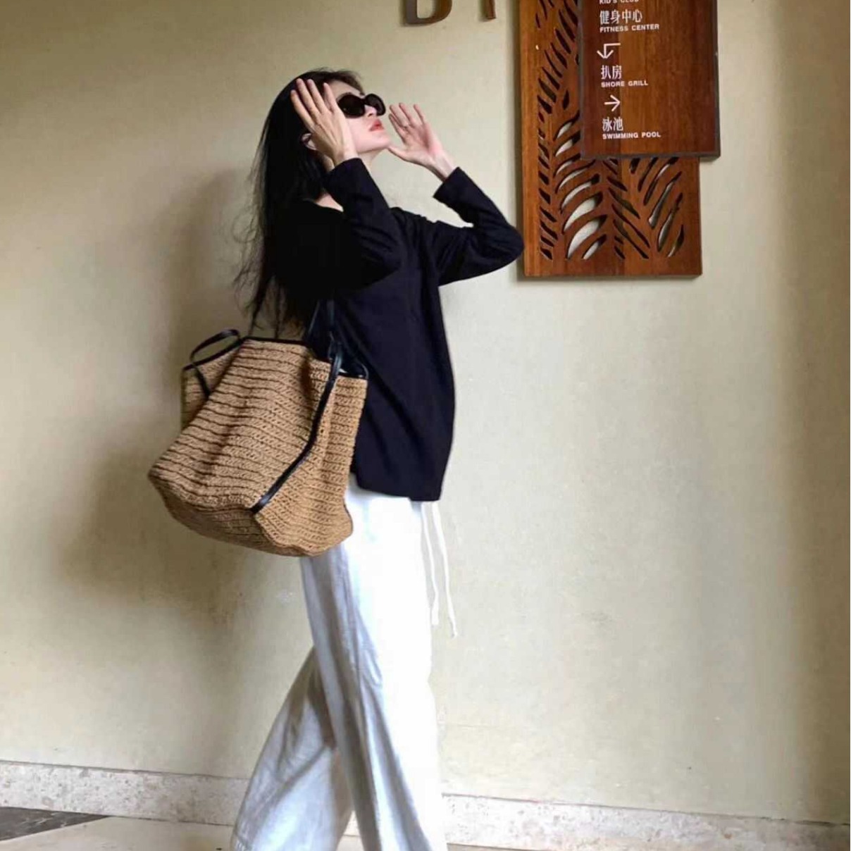 Tas Desainer Tenun Baru untuk  - Crochet Bag Raffia ulasan dan harga