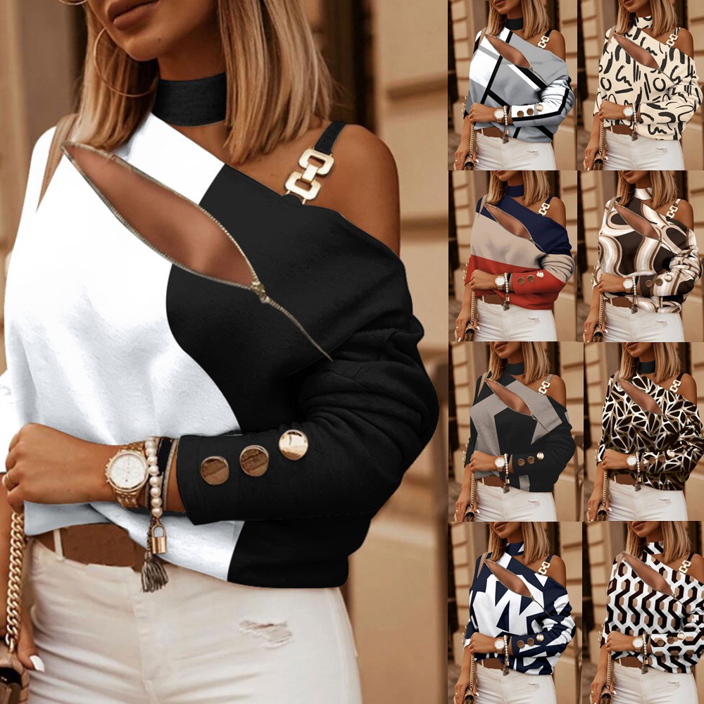 Blus Wanita Model Off Shoulder - Blouse Off Shoulder ulasan dan harga