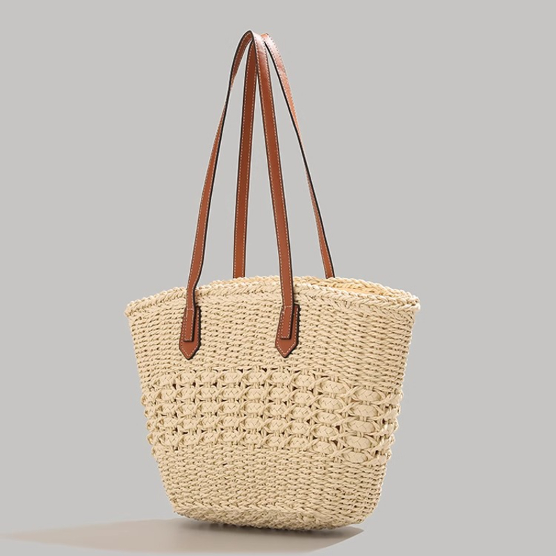 Tas Jerami Lipat Ekstra Besar  - Tote Bag Beach ulasan dan harga