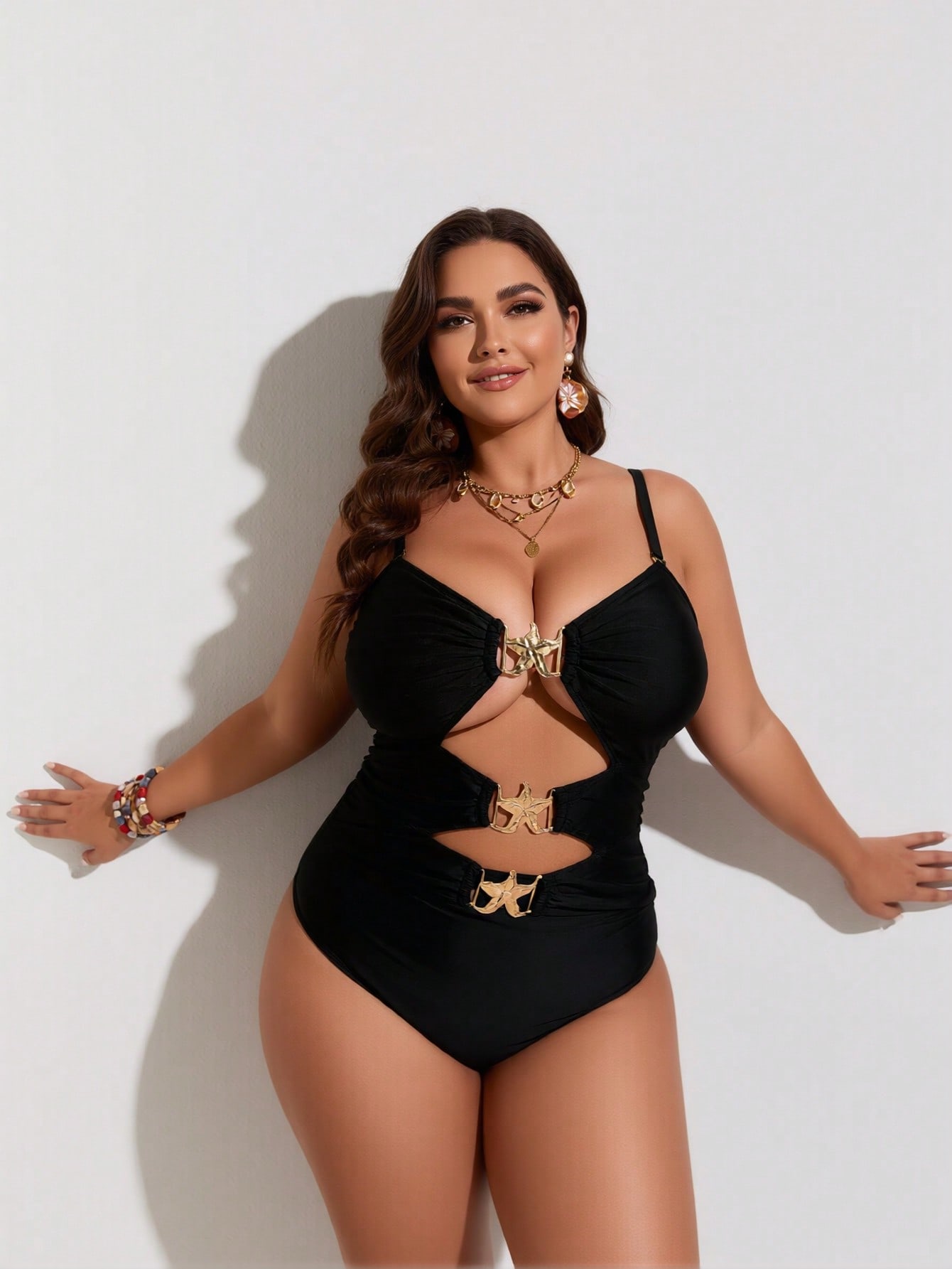 Baju Renang Wanita Ukuran Besa - Swimsuit Bikini Ruched ulasan dan harga