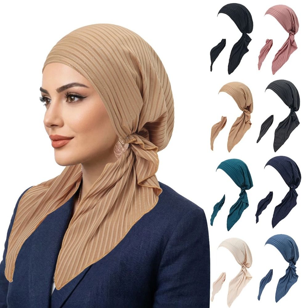 Turban Rajut Halus Bahan Stret - Headband Summer Knit ulasan dan harga