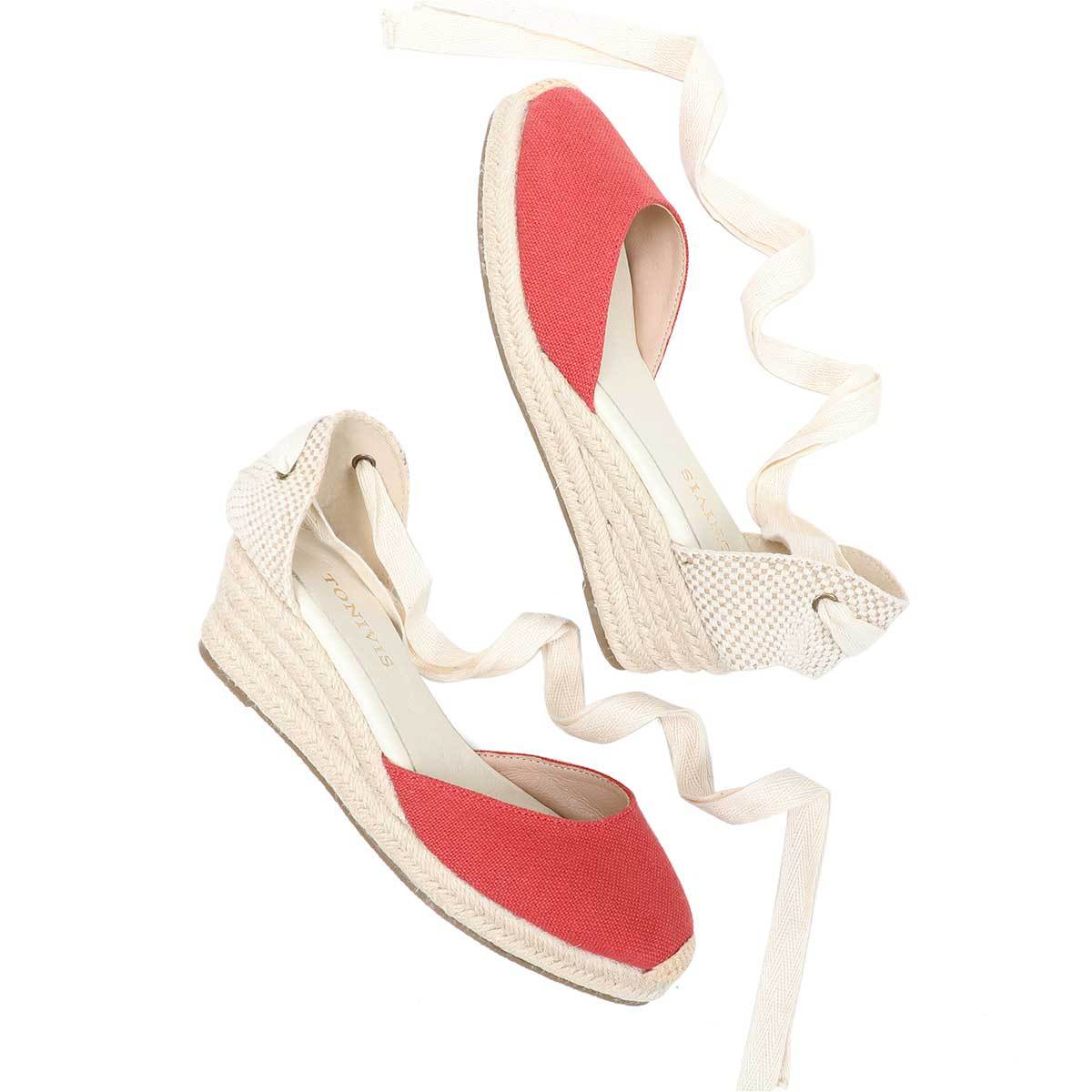 Sandal Espadrilles Wanita Mode - Wedge Espadrille Women ulasan dan harga