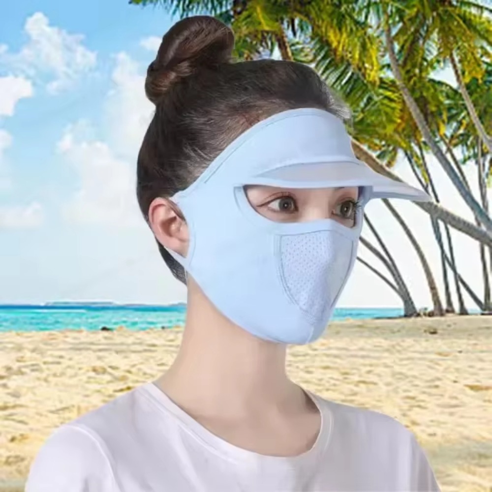 Masker Sutra Es untuk Berseped - Headband Summer Knit ulasan dan harga