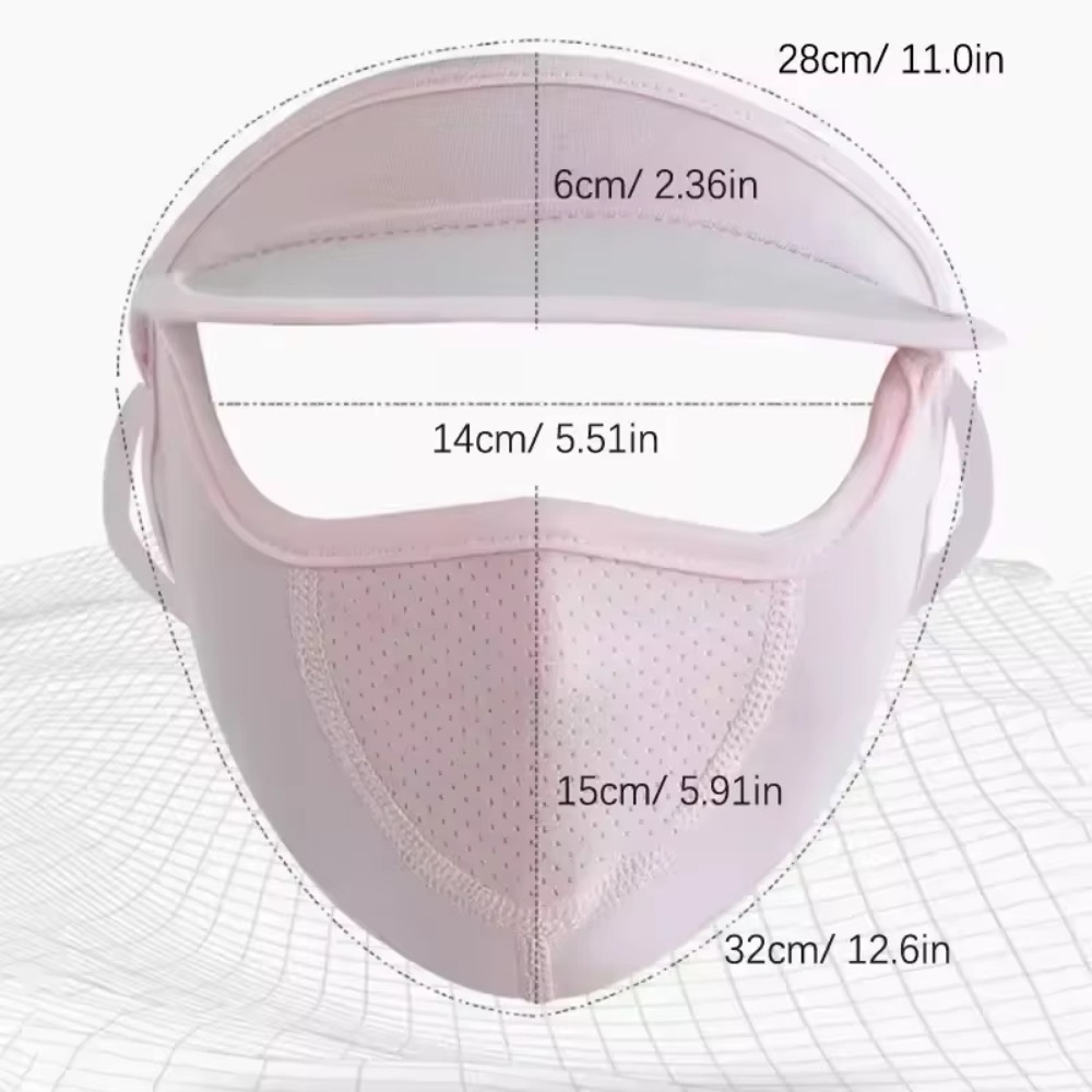 Masker Sutra Es untuk Berseped - Headband Summer Knit ulasan dan harga
