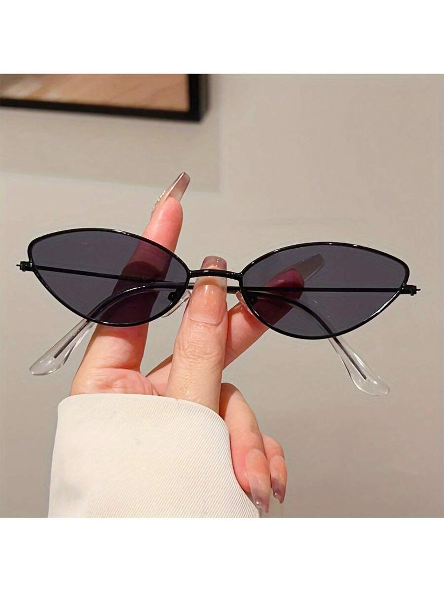 1 Pasang Kacamata Fashion Mode - Sunglasses Cat Eye ulasan dan harga
