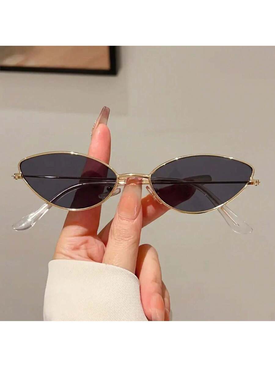 1 Pasang Kacamata Fashion Mode - Sunglasses Cat Eye ulasan dan harga