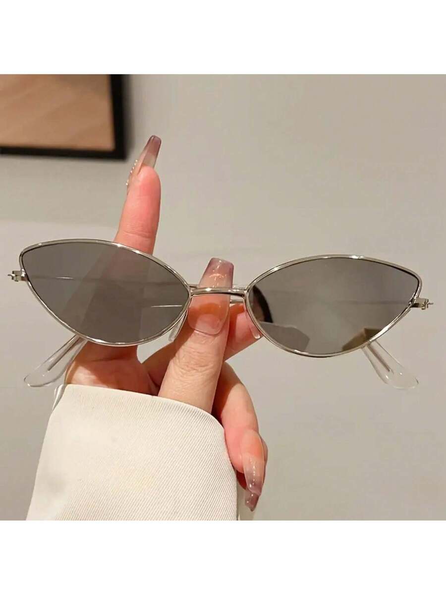 1 Pasang Kacamata Fashion Mode - Sunglasses Cat Eye ulasan dan harga