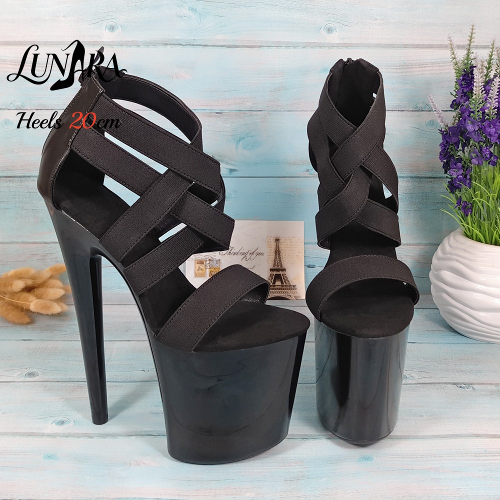 Sandal Stiletto Platform Wanit - Sandal Strappy Heeled ulasan dan harga