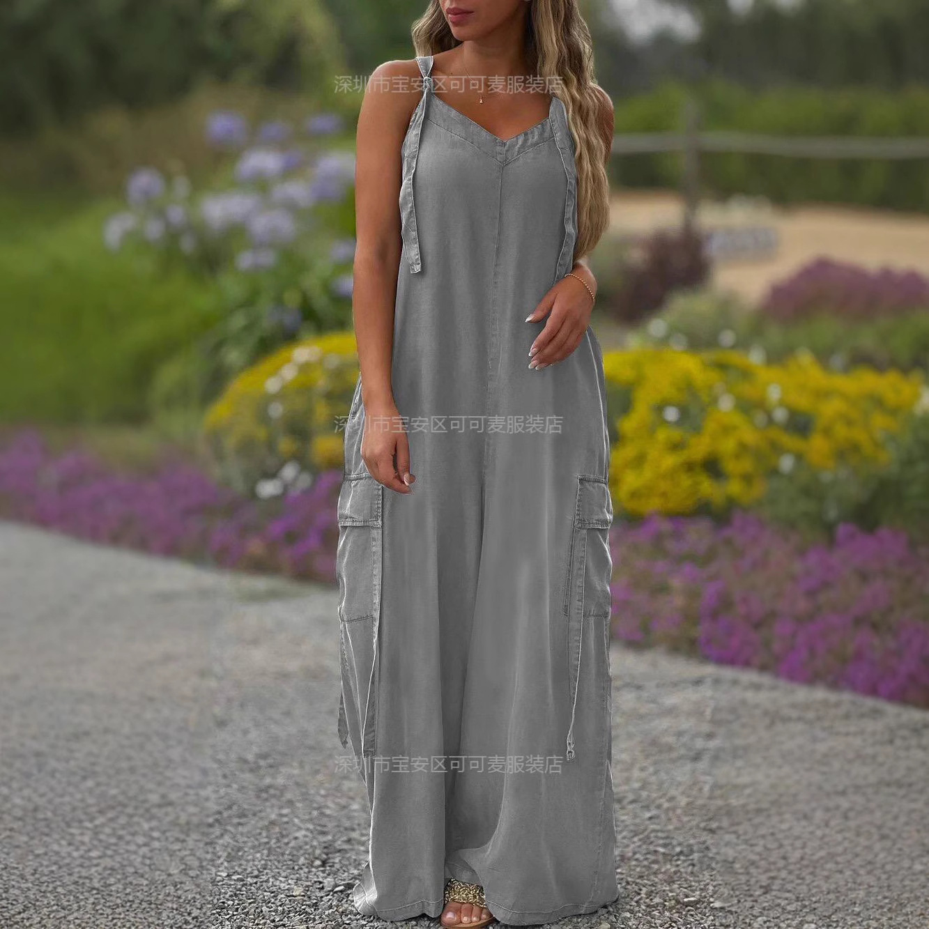 Jumpsuit Musim Panas Longgar K - Jumpsuit Linen Relaxed ulasan dan harga