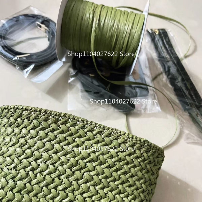 120g/gulung Benang Rumput Rafi - Crochet Bag Raffia ulasan dan harga