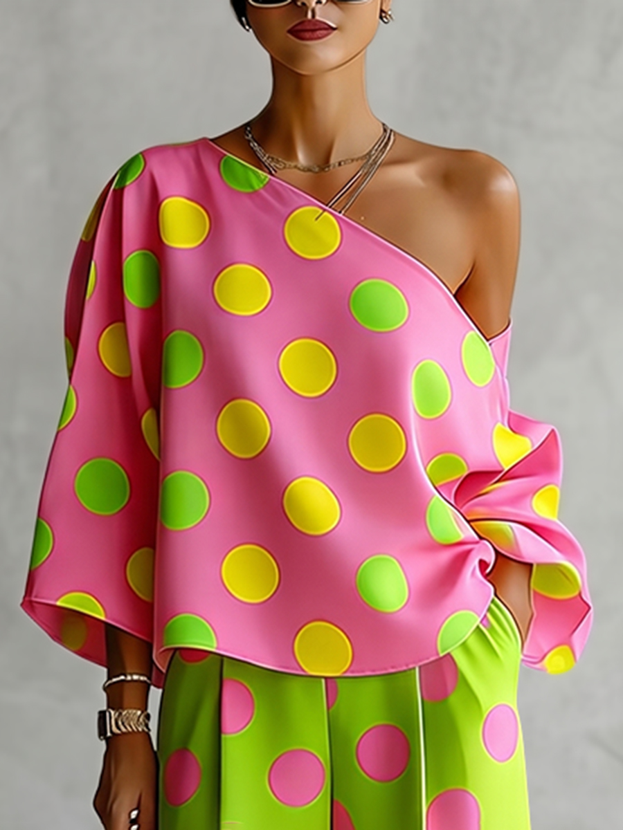 Setelan Wanita Missuoo 2 Poton - Blouse Off Shoulder ulasan dan harga
