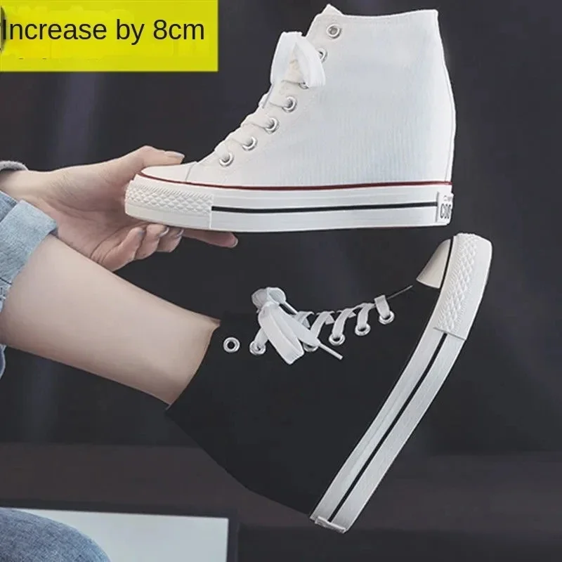Sepatu Kanvas Platform Tinggi  - Wedge Espadrille Women ulasan dan harga