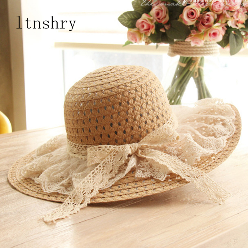 Topi Matahari Renda Wanita unt - Hat Floppy Wide ulasan dan harga