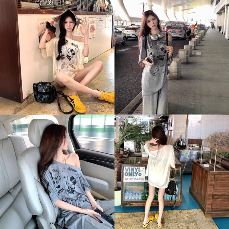 Blus Pelindung Sinar Matahari  - Blouse Off Shoulder ulasan dan harga