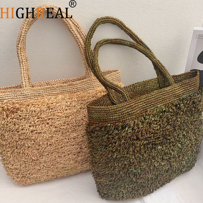 Tas Jerami Rafia Mewah Tas Bah - Crochet Bag Raffia ulasan dan harga