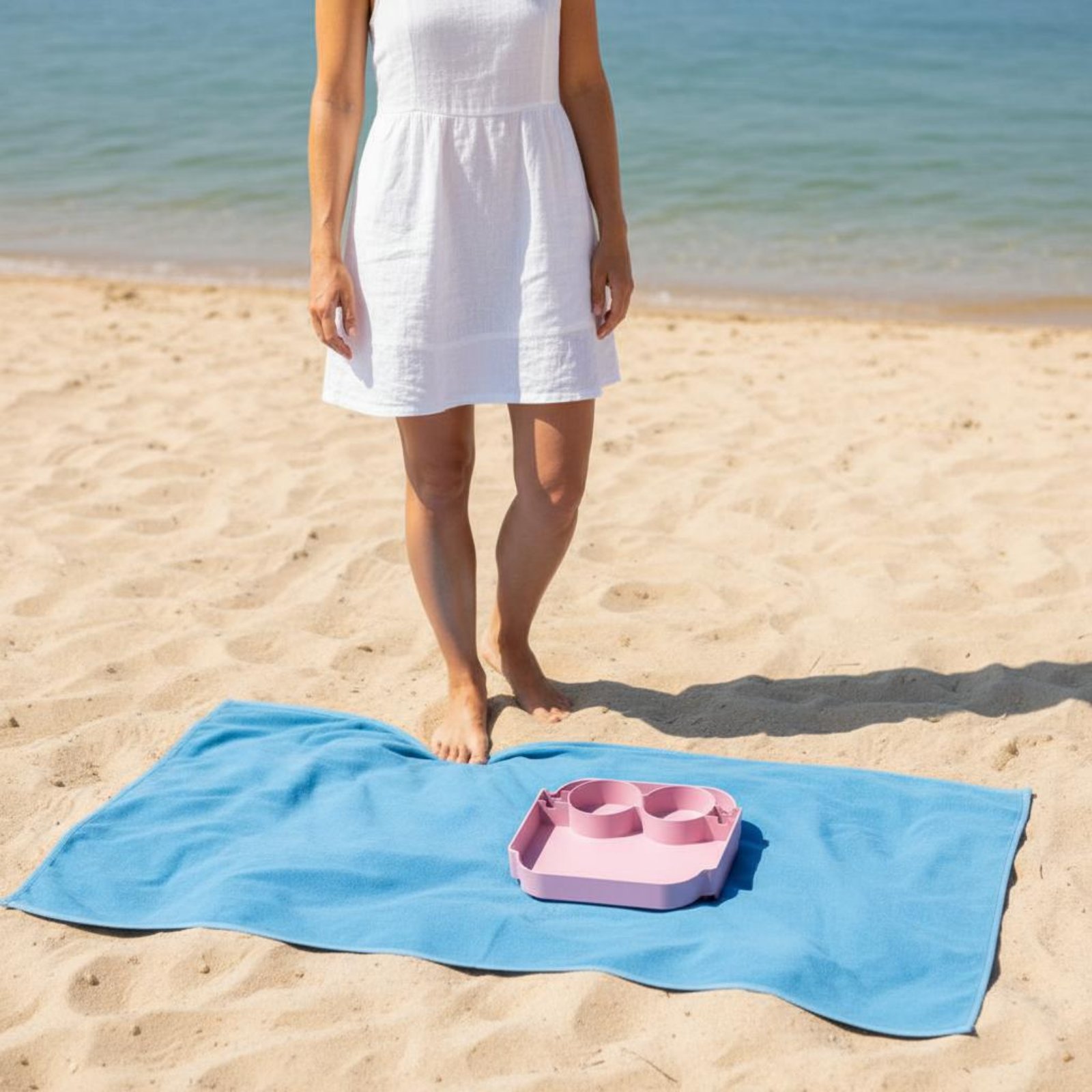 Tas Pantai Ringan dengan Tray, - Tote Bag Beach ulasan dan harga
