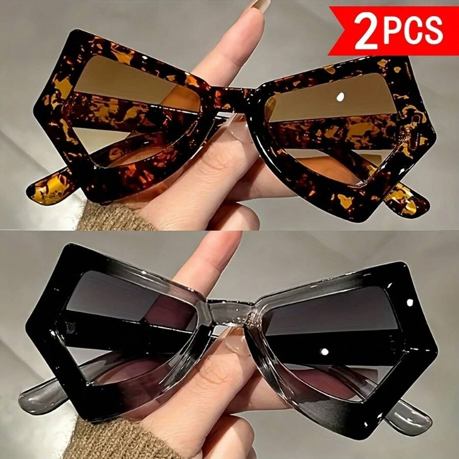 Gaya Set Dua Bagian, Warna Tid - Sunglasses Cat Eye ulasan dan harga