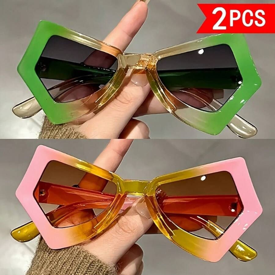 Gaya Set Dua Bagian, Warna Tid - Sunglasses Cat Eye ulasan dan harga