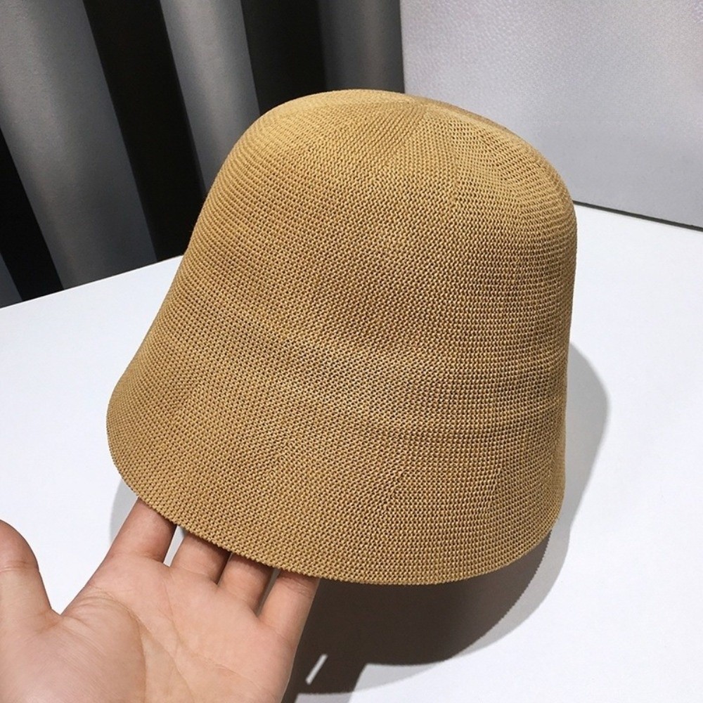 Topi Pantai Bahan Katun Modis, - Hat Floppy Wide ulasan dan harga