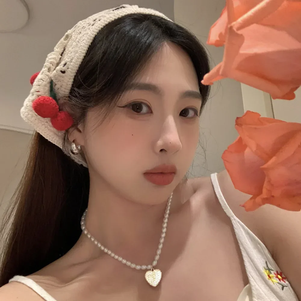 Ikat Kepala Segitiga Gaya Past - Headband Summer Knit ulasan dan harga