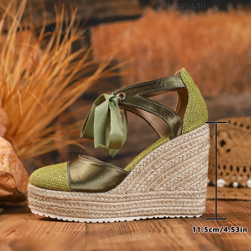 Sandal Kasual Musim Panas Wani - Wedge Espadrille Women ulasan dan harga