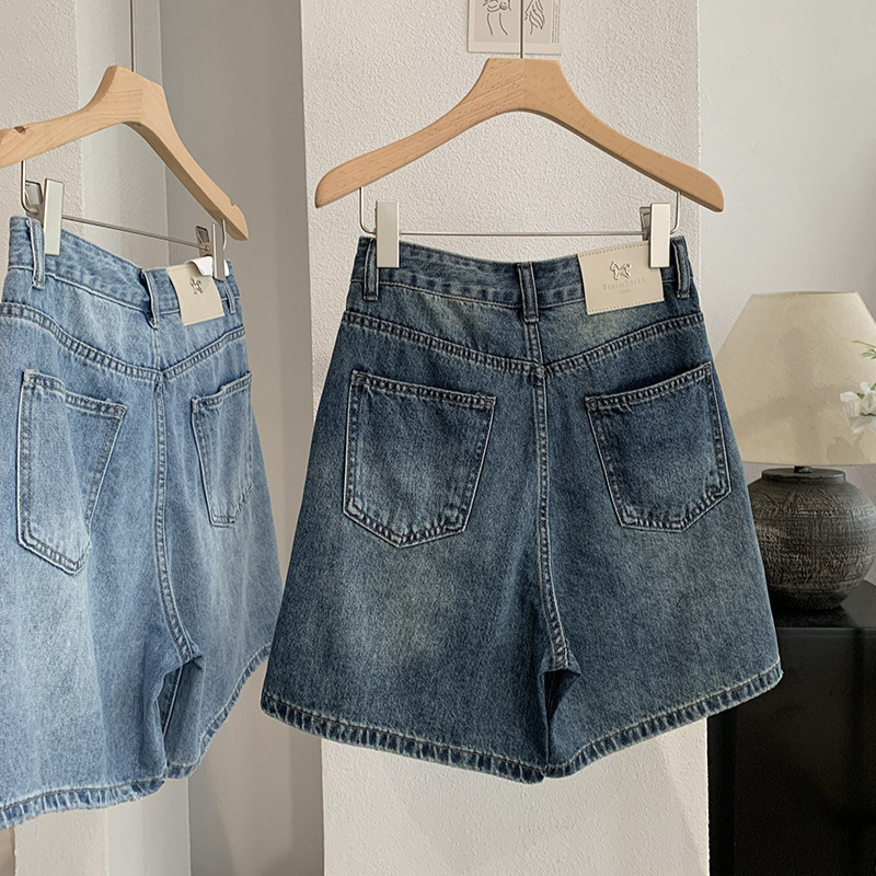 Celana Pendek Denim Wanita Jea - Shorts Denim Frayed ulasan dan harga