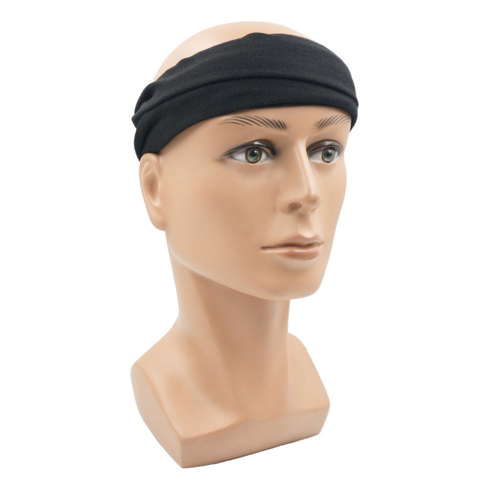 Bandana warna Solid tanpa keli - Headband Summer Knit ulasan dan harga