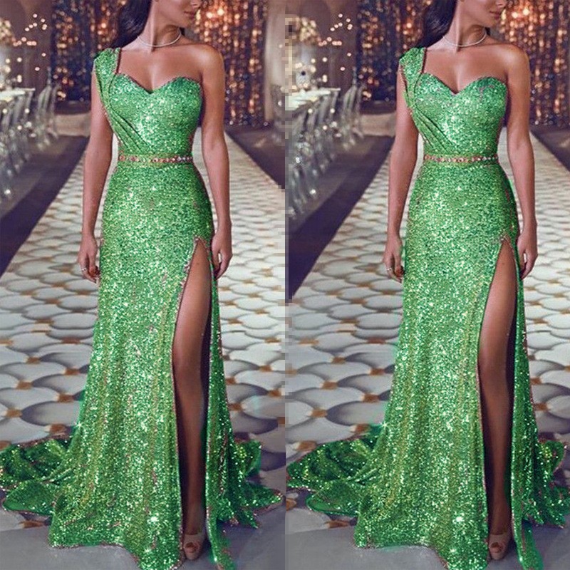 Gaun Prom Elegan, Gaun Maxi Ha - Maxi Dress Halter ulasan dan harga