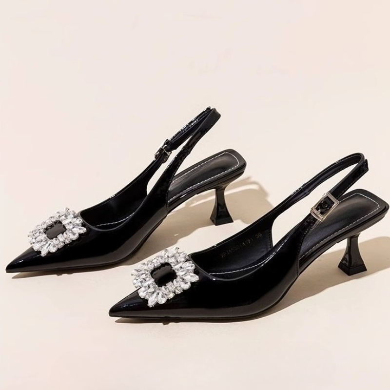 Sandal Wanita Musim Panas Sepa - Sandal Strappy Heeled ulasan dan harga
