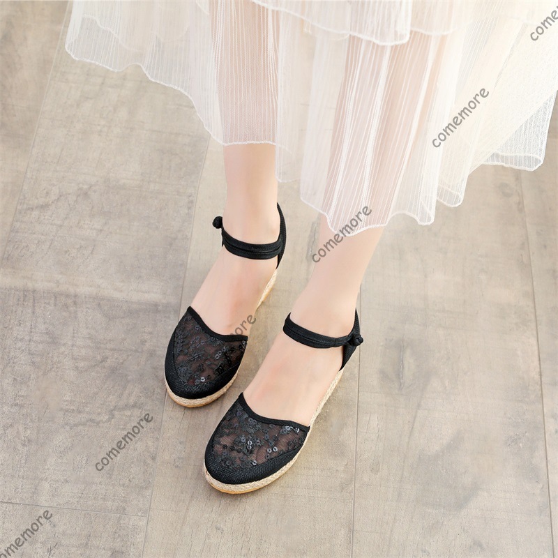 Sandal Wedges Espadrille Jarin - Wedge Espadrille Women ulasan dan harga