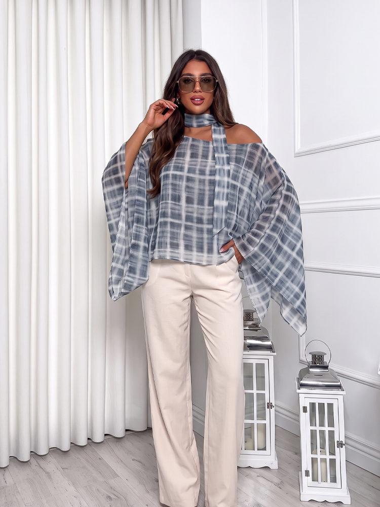 HH Atasan Wanita Vintage Motif - Blouse Off Shoulder ulasan dan harga