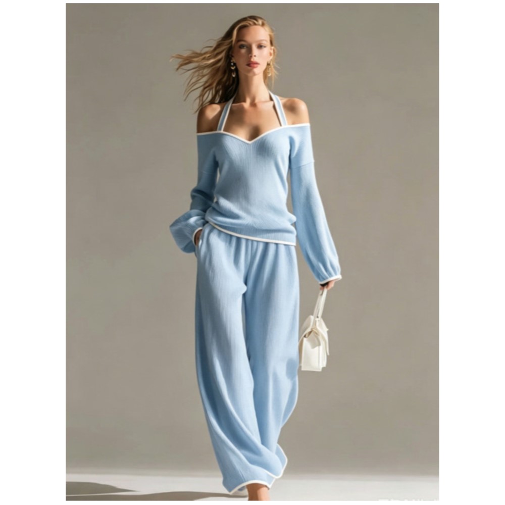 Celana T-shirt Lengan Panjang  - Blouse Off Shoulder ulasan dan harga