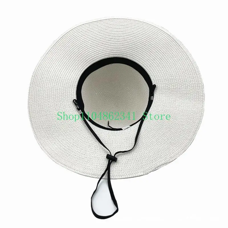 652F Topi Jerami Floppy Elegan - Hat Floppy Wide ulasan dan harga