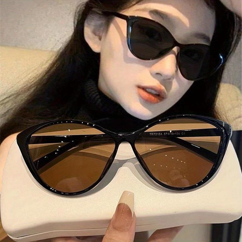 1 Buah Kacamata Hitam Bingkai  - Sunglasses Cat Eye ulasan dan harga